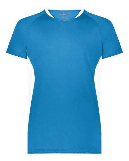 Augusta Sportswear Unisex Octane Soccer Jersey 322240 #color_Power Blue/ White