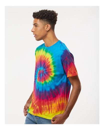 Colortone Multi-Color Tie-Dyed T-Shirt 1000 #colormdl_Reactive Rainbow