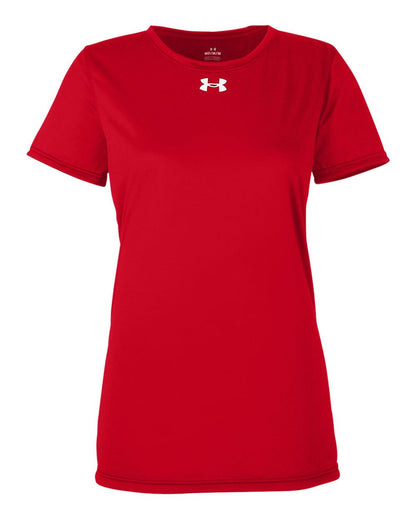 Under Armour Women's Team Tech™ T-Shirt 1376847 #color_Red/ White