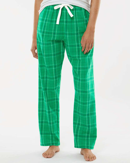 Boxercraft Women's Haley Flannel Pants BW6620 #colormdl_Kelly Field Day Plaid