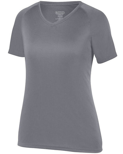 Augusta Sportswear Women's Attain Wicking V-Neck T-Shirt 2792 Augusta Sportswear Women&#39;s Attain Wicking V-Neck T-Shirt 2792