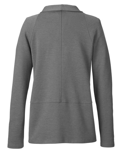 Devon & Jones Women's New Classics® Charleston Cardigan DG481W #color_Graphite Melange