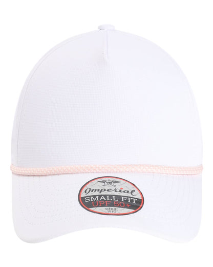 Imperial The Corral Cap L5059 #color_White/ Peach