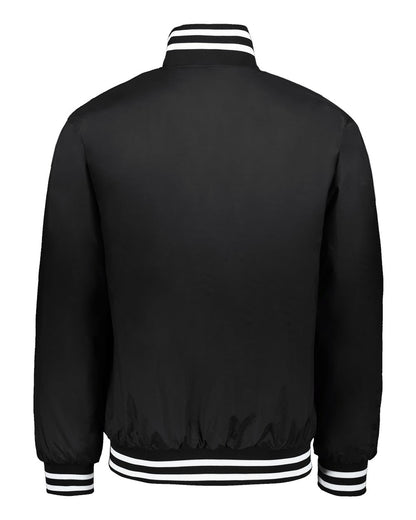Holloway Men's Heritage Jacket 229140 #color_Black/ White