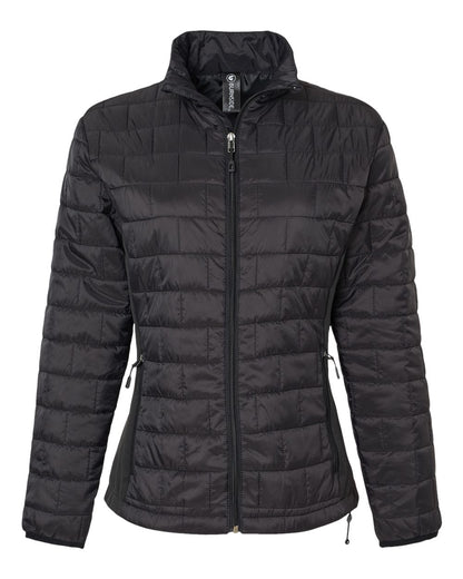 Burnside Women's Element Puffer Jacket 5713 #color_Black