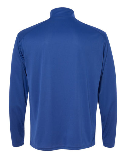 Badger B-Core Quarter-Zip Pullover 4102 #color_Royal/ Graphite