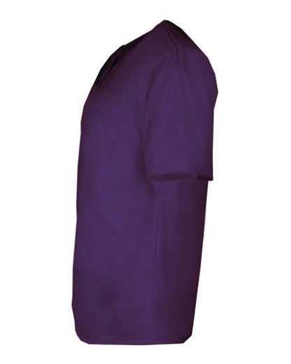 Alleson Athletic B-Core Youth Placket Jersey 2930 #color_Purple