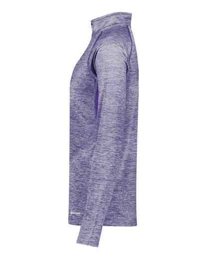 Holloway Women's Electrify CoolCore® Quarter-Zip Pullover 222774 #color_Purple Heather