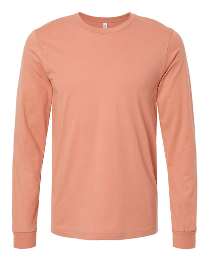 BELLA + CANVAS Jersey Long Sleeve Tee 3501 #color_Terracotta