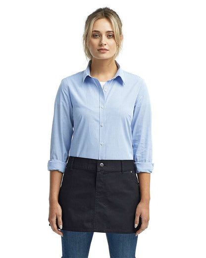 Artisan Collection by Reprime Chino Waist Apron RP133 #colormdl_Black