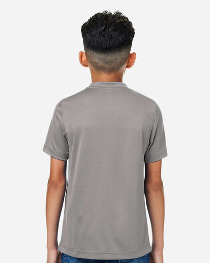 Team 365 Youth Zone Performance Mesh T-Shirt TT15Y #colormdl_Sport Graphite