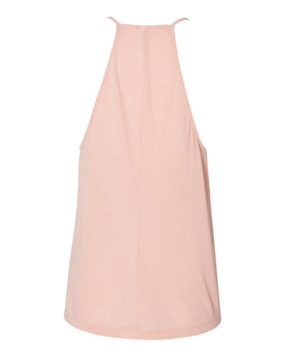 BELLA + CANVAS Women's Flowy High-Neck Tank 8809 #color_Peach