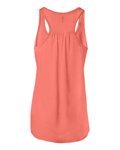 BELLA + CANVAS Women's Flowy Racerback Tank 8800 #color_Coral