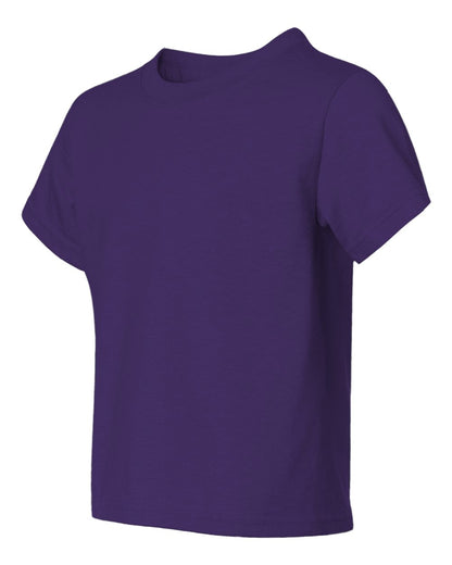 JERZEES Youth Dri-Power® 50/50 T-Shirt 29BR #color_Deep Purple
