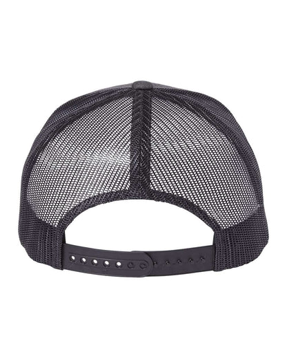 YP Classics Retro Trucker Cap 6606 #color_Dark Heather Grey