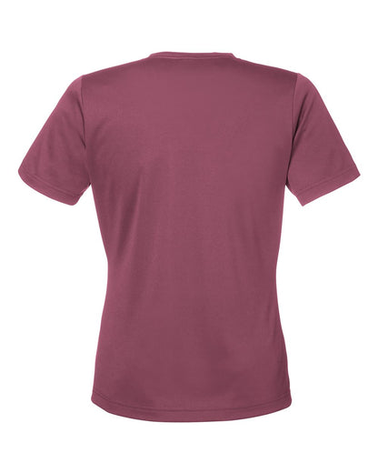 Team 365 Women's Zone Performance Mesh T-Shirt TT15W #color_Sport Dark Maroon