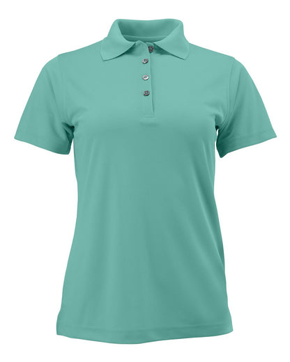 Paragon Women's Saratoga Performance Mini Mesh Polo 104 #color_Seagreen