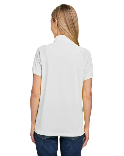 Harriton Women's Charge Snag and Soil Protect Polo M208W #colormdl_White