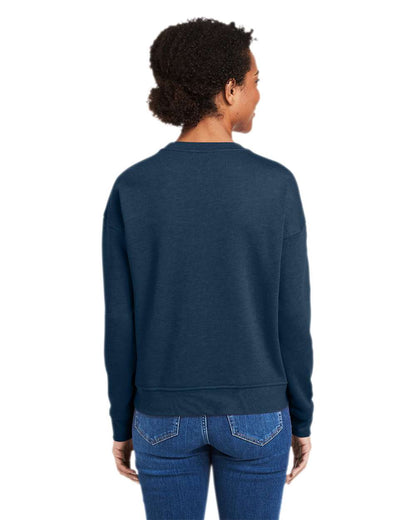 vineyard vines Women's Garment-Dyed Crewneck Sweatshirt K002794 #colormdl_Vineyard Navy