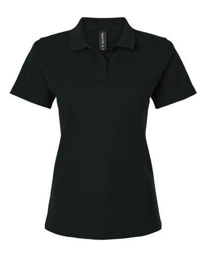 AllPro Women's Pique Polo 62800L #color_Black