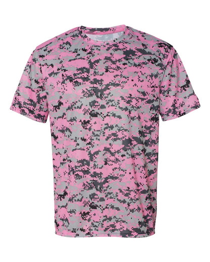 Badger Digital Camo T-Shirt 4180 #color_Pink Digital