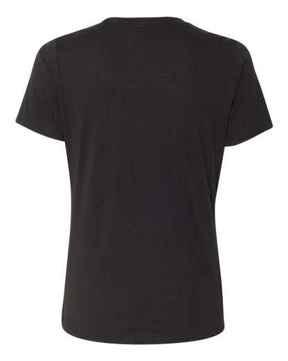 BELLA + CANVAS Women’s Relaxed Fit Triblend Tee 6413 #color_Solid Black Triblend