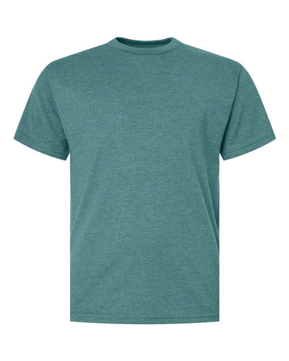 Hanes Youth Perfect-T T-Shirt 498Y #color_Cactus Heather