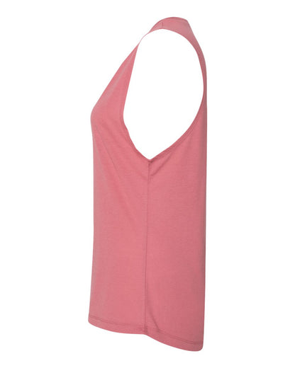 Next Level Women’s Festival Muscle Tank 5013 #color_Smoked Paprika