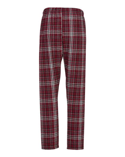 Boxercraft Women's Haley Flannel Pants BW6620 #color_Maroon Plaid