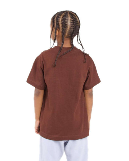Shaka Wear Youth Active T-Shirt SHSSY #colormdl_Brown