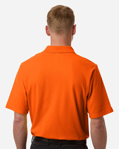 CORE365 Men's Resolve CVC Performance Pique Polo CE106 #colormdl_Campus Orange