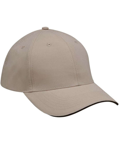Adams Headwear Performer Cap PE102 #color_Khaki/ Black