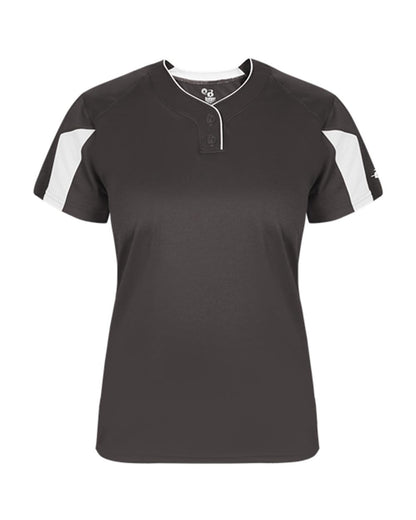 Alleson Athletic Women's Striker Placket 6176 Alleson Athletic Women&#39;s Striker Placket 6176