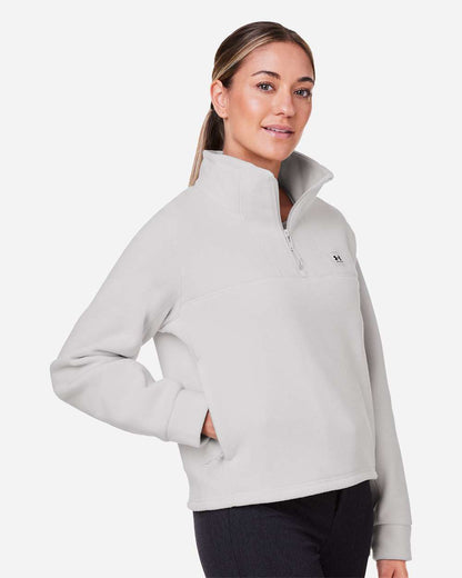 Under Armour Women's Expanse Fleece Half-Zip Pullover 1387024 #colormdl_Sum White/ Sum White