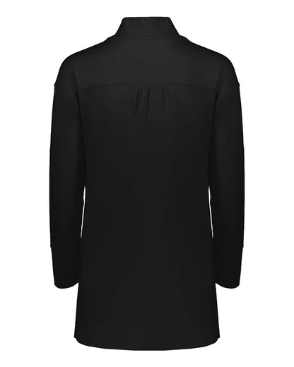 Holloway Women's Eco Revive™ Ventura Cardigan 223705 #color_Black