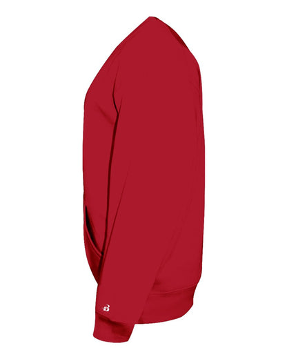 Badger Pocket Sweatshirt 1252 #color_Red