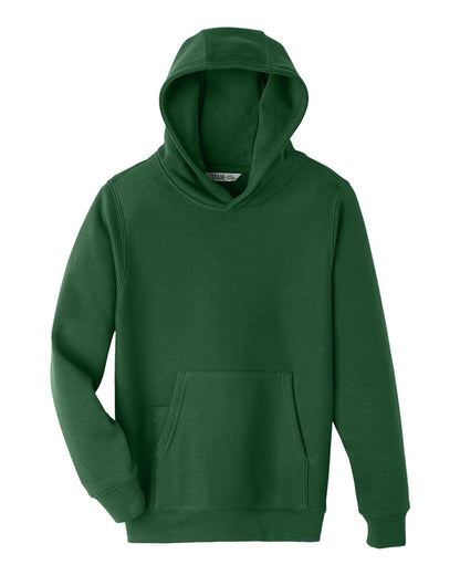 Team 365 Youth Zone HydroSport™ Heavyweight Hooded Sweatshirt TT96Y #color_Sport Dark Green