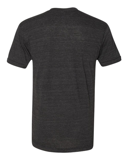 American Apparel USA-Made Triblend Track Tee TR401USA #color_Tri-Black