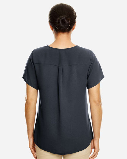 Devon & Jones Women's Perfect Fit™ Crepe Blouse DP612W #colormdl_Black