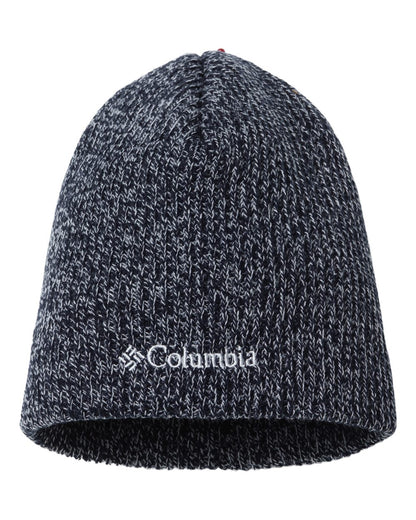 Columbia Whirlibird™ Watch Cap Beanie 118518 #color_Dark Nocturnal/ White Marled