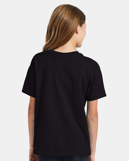 Hanes Ecosmart™ Youth T-Shirt 5370 #colormdl_Black