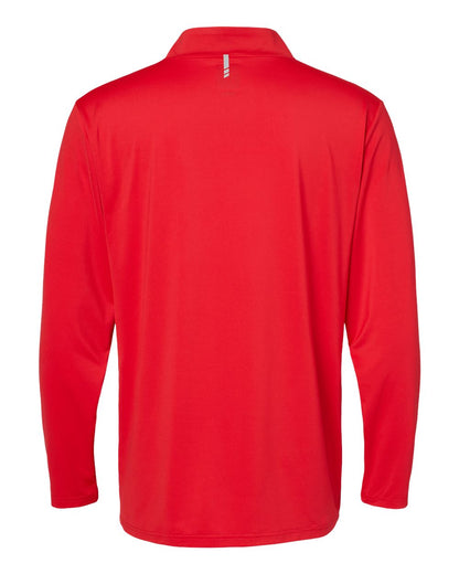 Oakley Men's Team Issue Podium Quarter-Zip Pullover FOA402997 #color_Team Red