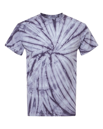 Dyenomite Cyclone Pinwheel Tie-Dyed T-Shirt 200CY #color_Blackberry