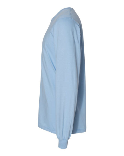 American Apparel Fine Jersey Long Sleeve Tee 2007 #color_Baby Blue