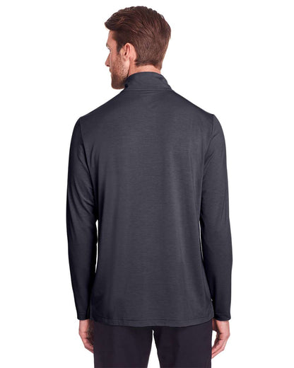North End Men's JAQ Stretch Performance Snap-Neck Pullover NE400 #colormdl_Carbon