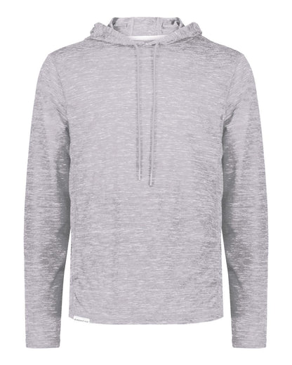 Holloway Men's Eco Revive™ Monterey Hooded Sweatshirt 222745 #color_Athletic Heather