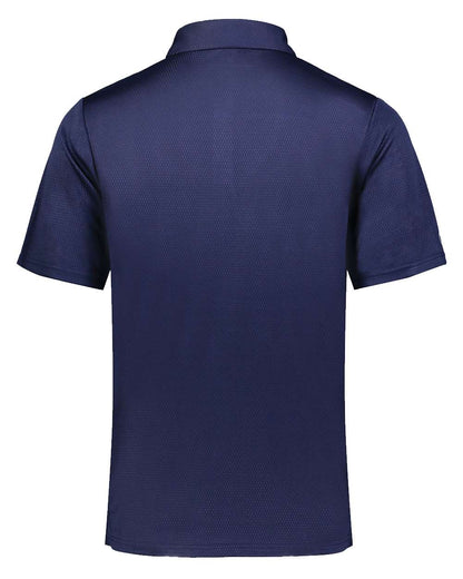 Holloway Men's Dry-Excel™ Prism Bold Polo 222576 #color_Navy/ Orange