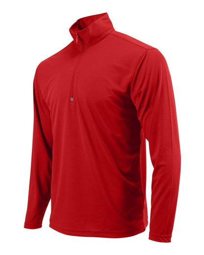 Paragon Unisex Malibu Performance Quarter-Zip Pullover 350 #color_Deep Red