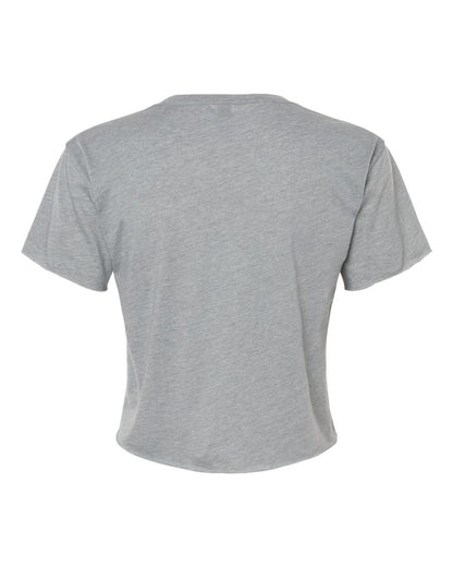 Next Level Women's Festival Crop Top 5080 #color_Heather Grey