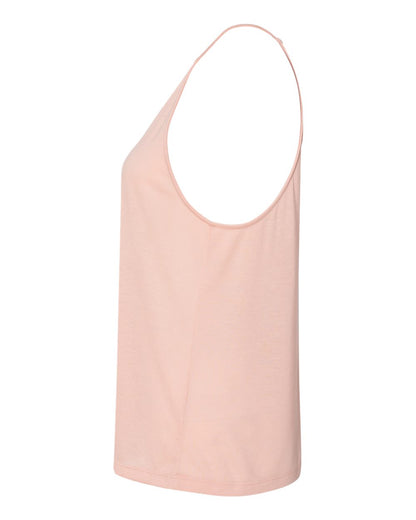 BELLA + CANVAS Women's Flowy High-Neck Tank 8809 #color_Peach